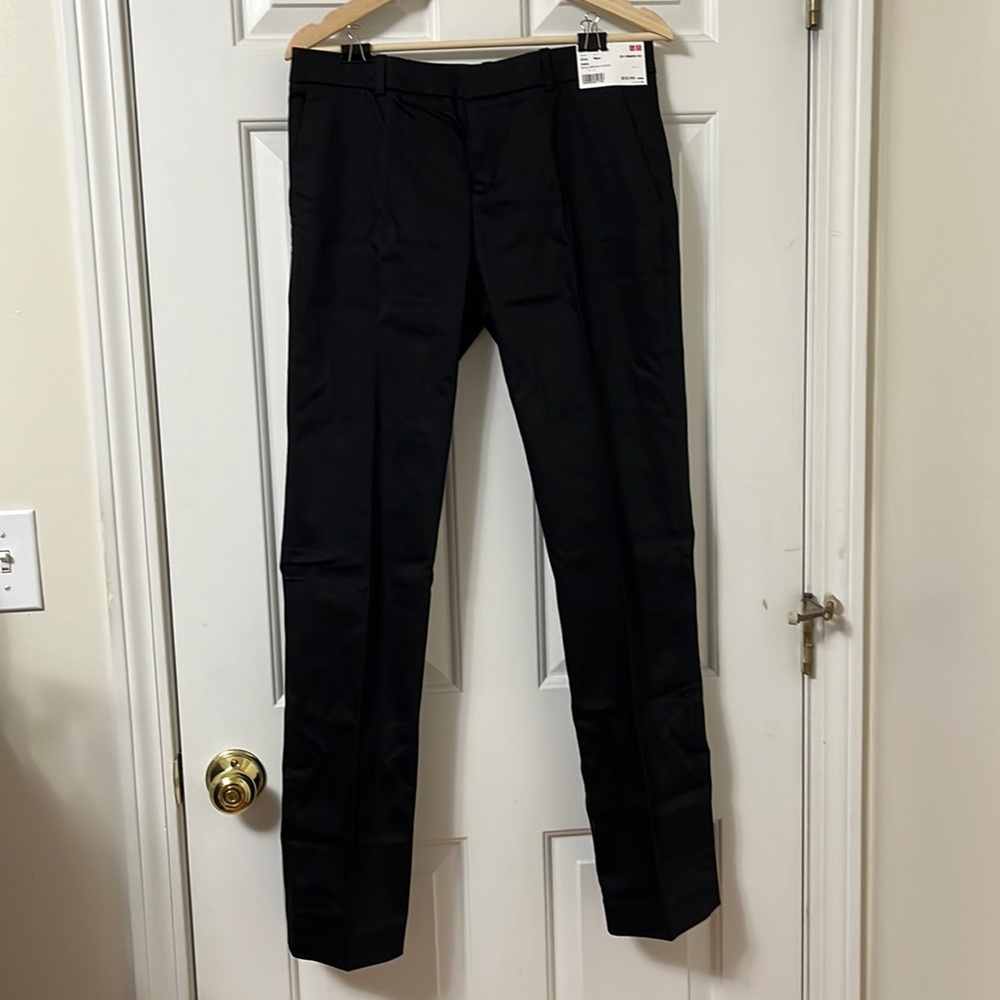Uniqlo black trouser dresspants